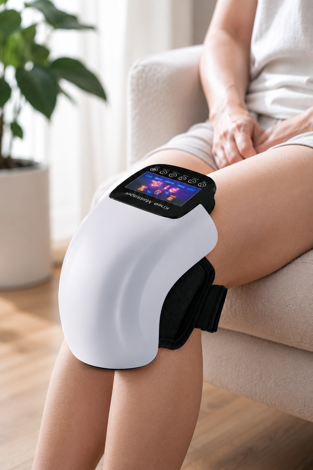 L-Elite™  Isıtmalı ve Titreşimli Akıllı Diz Masaj Cihazı