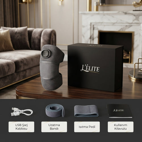 L-ELİTE™  Isıtmalı ve Titreşimli Akıllı Diz Masaj Cihazı